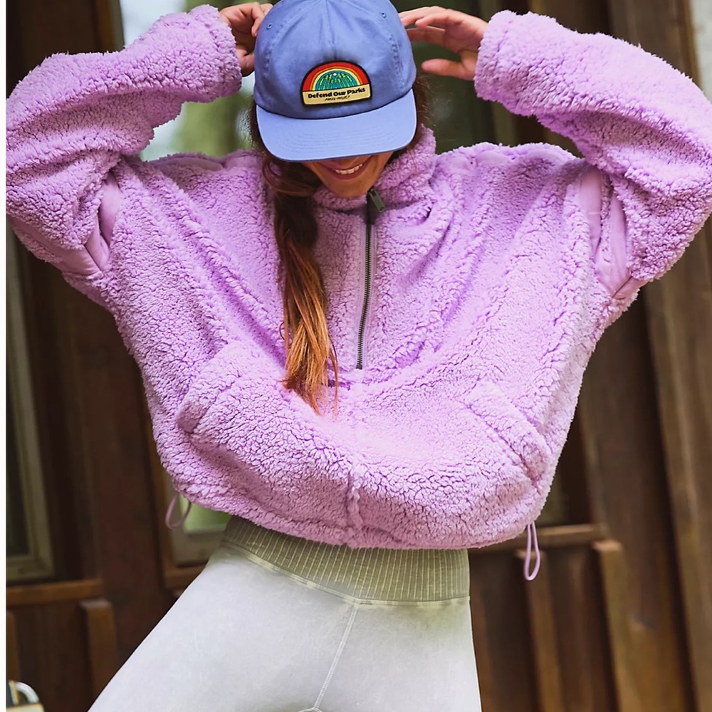 NEW FREE PEOPLE Nantucket warm 1/4 zip!!!